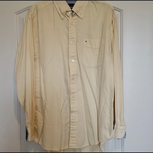 Men’s Tommy Hilfiger Button Down Shirt Size Medium - Picture 1 of 4